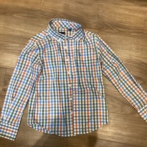Johnnie-O Button Down Performance Oxford Size 7 Long Sleeves
